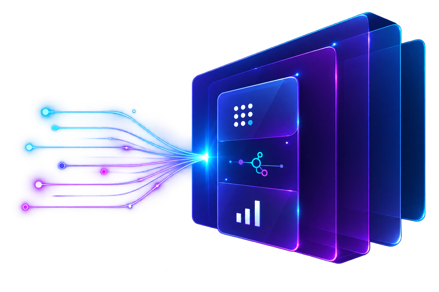 SAIQ scanning signals into a layered portfolio view